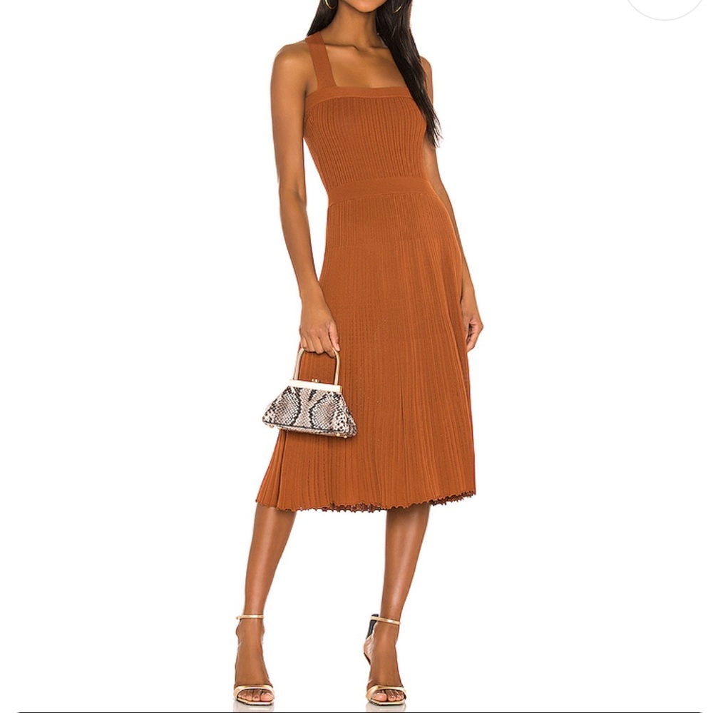 Alexis - Bess dress in Rust Size Small